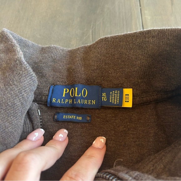 Polo Ralph Lauren Estate Rib Quarter Zip - Picture 4 of 5